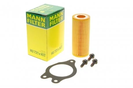 Фільтр масляний (змін.елем.) VOLVO (TRUCK) MANN HU721XKIT