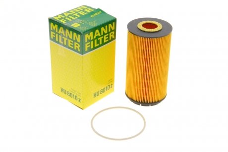 Фильтр масляный двигателя MANN HU8010Z (фото 1)