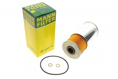 Фільтр масляний двигуна MANN PF1055/1X (фото 1)