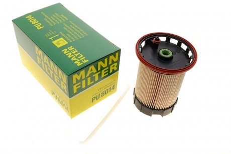 Фильтр топливный (для корпусов с датчиком воды) VAG 1,6Tdi 12- MANN PU 8014 (фото 1)