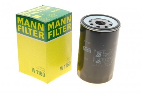 Фільтр масляний MANN W1160 (фото 1)