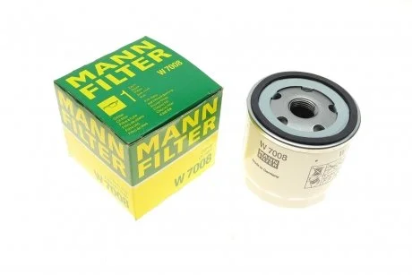 Фільтр олії Transit 2.3i 16V 06- /Focuc/Mondeo/Mazda 1.8/2.0 00- MANN W 7008