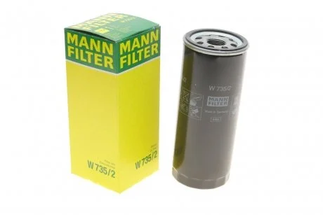 Фільтр масляний MANN W 735/2