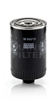 Фільтр масляний, 80, 90, 100, A6, Passat, GolfIII, Ibiza, Polo, 1.6-1.9D, 78-01 MANN W 940/13