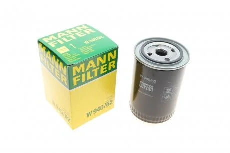 Фільтр масляний MANN W940/62