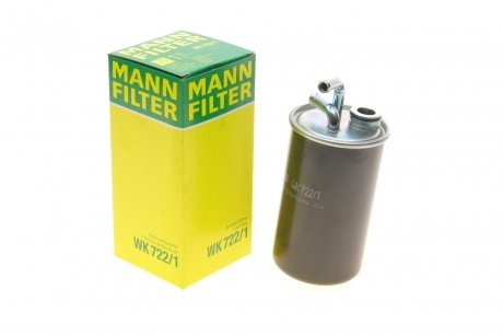 Фильтр топливный MANN WK722/1 (фото 1)