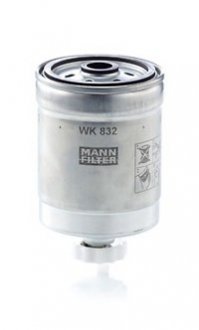 Фильтр топливный MANN WK832 (фото 1)