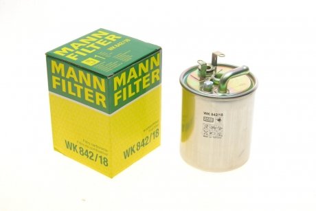 Фільтр палива MERCEDES CDI Sprinter 04/00-, Vito 03/99-/для датчика води/ MANN WK 842/18 (фото 1)