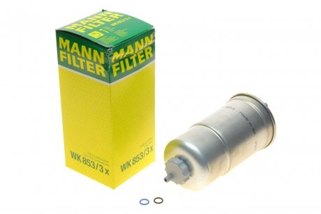Фильтр топливный LT 2.5-2.8TDI 96>06 MANN WK 853/3X (фото 1)