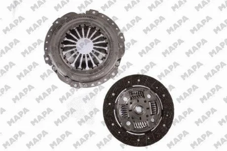 OPEL К-кт сцепления (диск+корзина) Astra G/H,Combo,Vectra B/C 1.6/1.8 200mm MAPA 012200609