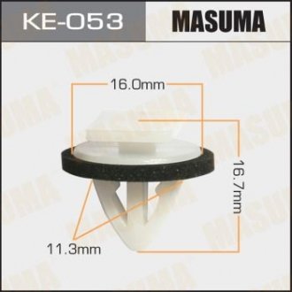 Клипса (кратно 5) MASUMA KE-053 (фото 1)