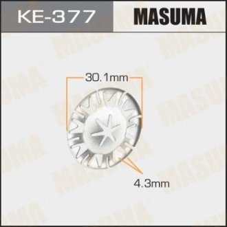Клипса (кратно 50) MASUMA KE-377 (фото 1)
