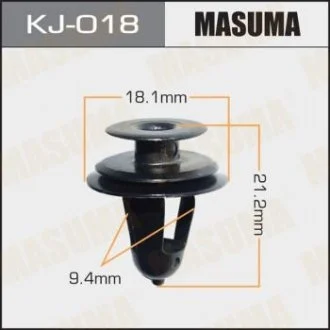 Клипса (пластиковая крепежная деталь).. MASUMA KJ-018