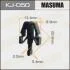 Кліпса (пластикова кріпильна деталь).. KJ-050