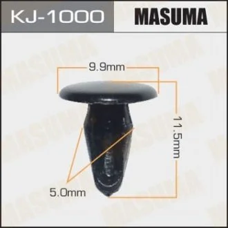 Кліпса (пластикова кріпильна деталь) MASUMA KJ-1000