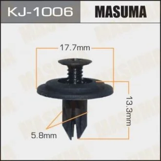 Клипса (пластиковая крепежная деталь) MASUMA KJ-1006