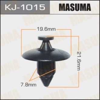 Клипса (пластиковая крепежная деталь) MASUMA KJ-1015
