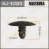 Кліпса (пластикова кріпильна деталь) MASUMA KJ-1023 (фото 1)