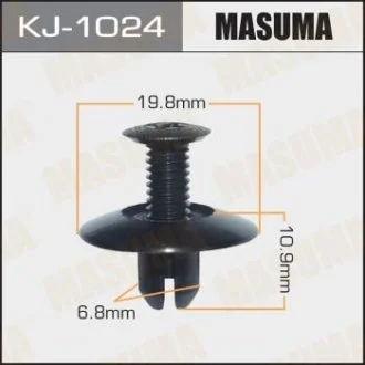 Кліпса (пластикова кріпильна деталь) MASUMA KJ-1024