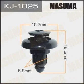 Кліпса (пластикова кріпильна деталь) MASUMA KJ-1025