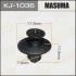 Кліпса (пластикова кріпильна деталь) MASUMA KJ-1036 (фото 1)