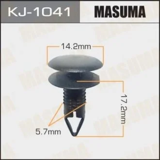 Кліпса (пластикова кріпильна деталь) MASUMA KJ-1041 (фото 1)