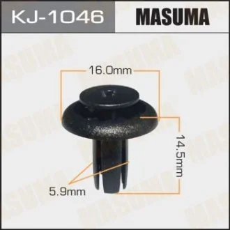 Кліпса (пластикова кріпильна деталь) MASUMA KJ-1046