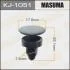 Клипса (пластиковая крепежная деталь) MASUMA KJ-1051 (фото 1)