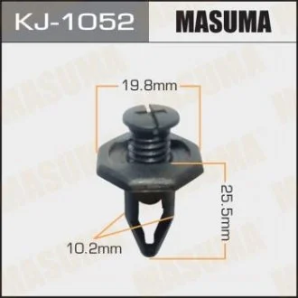 Кліпса (пластикова кріпильна деталь) MASUMA KJ-1052