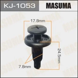 Кліпса (пластикова кріпильна деталь) MASUMA KJ-1053