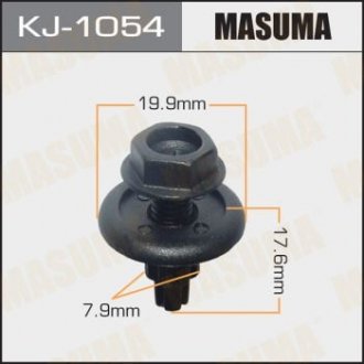 Клипса (пластиковая крепежная деталь) MASUMA KJ-1054