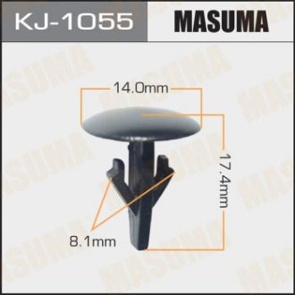 Клипса (пластиковая крепежная деталь) MASUMA KJ-1055 (фото 1)