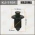 Клипса (кратно 10) MASUMA KJ1181 (фото 1)