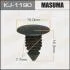 Кліпса (пластикова кріпильна деталь) MASUMA KJ-1190 (фото 1)