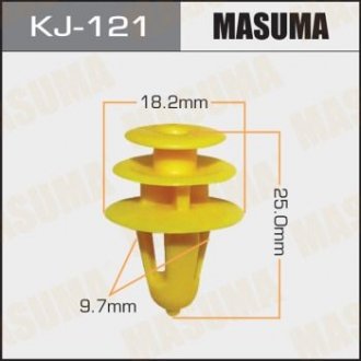 Клипса (пластиковая крепежная деталь).. MASUMA KJ-121