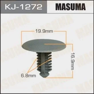 Кліпса (пластикова кріпильна деталь) MASUMA KJ-1272