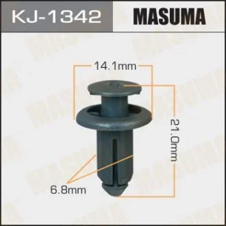 Клипса (пластиковая крепежная деталь) MASUMA KJ-1342