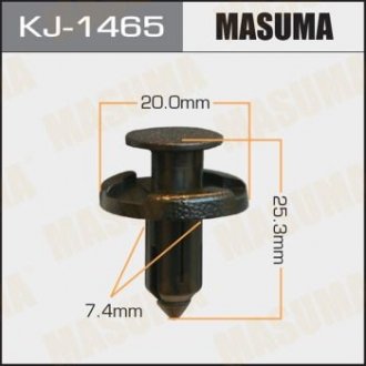 Кліпса (пластикова кріпильна деталь) MASUMA KJ-1465