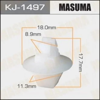 Кліпса (пластикова кріпильна деталь).. MASUMA KJ-1497 (фото 1)