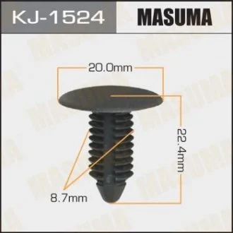 Кліпса (пластикова кріпильна деталь) MASUMA KJ-1524