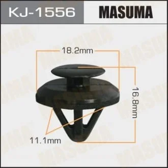 Кліпса (пластикова кріпильна деталь) MASUMA KJ-1556
