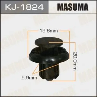 Клипса (пластиковая крепежная деталь) MASUMA KJ-1824
