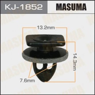 Клипса (пластиковая крепежная деталь) MASUMA KJ-1852 (фото 1)