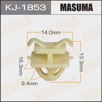 Кліпса (пластикова кріпильна деталь) MASUMA KJ-1853