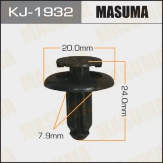 Кліпса (пластикова кріпильна деталь) MASUMA KJ-1932 (фото 1)