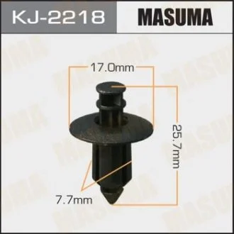 Кліпса (пластикова кріпильна деталь) MASUMA KJ-2218 (фото 1)