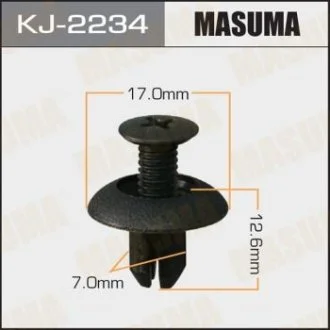 Кліпса (пластикова кріпильна деталь) MASUMA KJ-2234