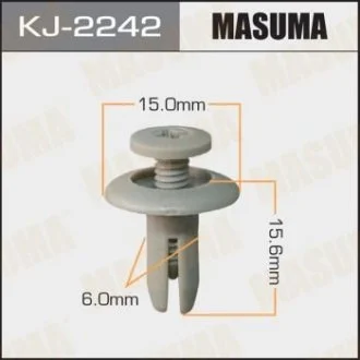 Кліпса (пластикова кріпильна деталь) MASUMA KJ-2242