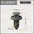 Кліпса (пластикова кріпильна деталь) MASUMA KJ-2301 (фото 1)