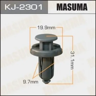 Кліпса (пластикова кріпильна деталь) MASUMA KJ-2301